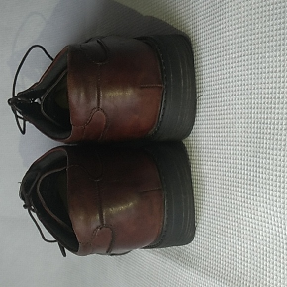 Bostonian Brown Leather Wenham Cap Toe Oxford Derby Shoes Size 11 - Picture 3 of 7